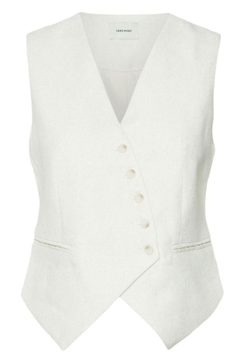 Vero Moda vmflorence sl linen waistcoat